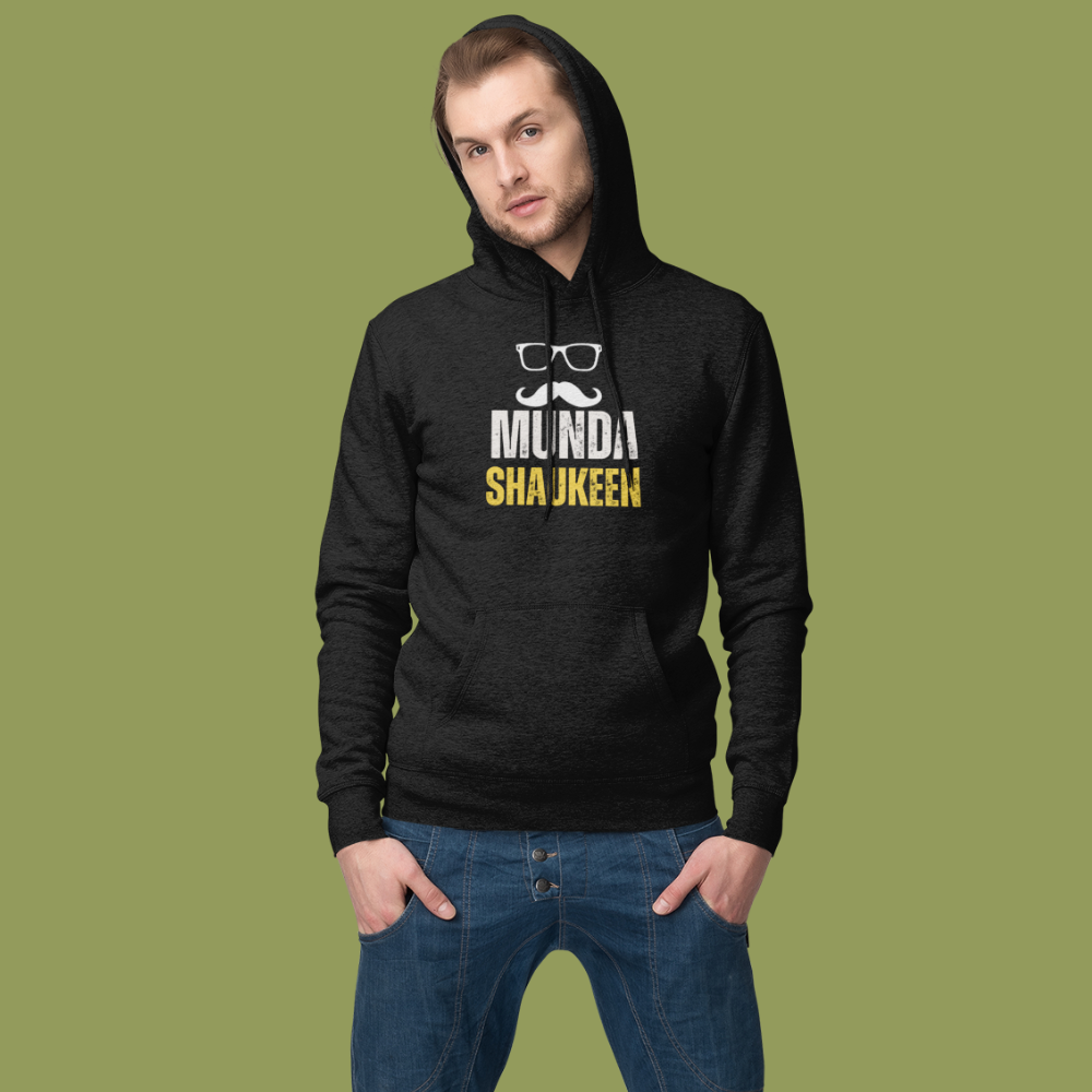 Munda Shaukeen | Unisex Heavy Blend⢠Hooded Sweatshirt - ThePrintMasters