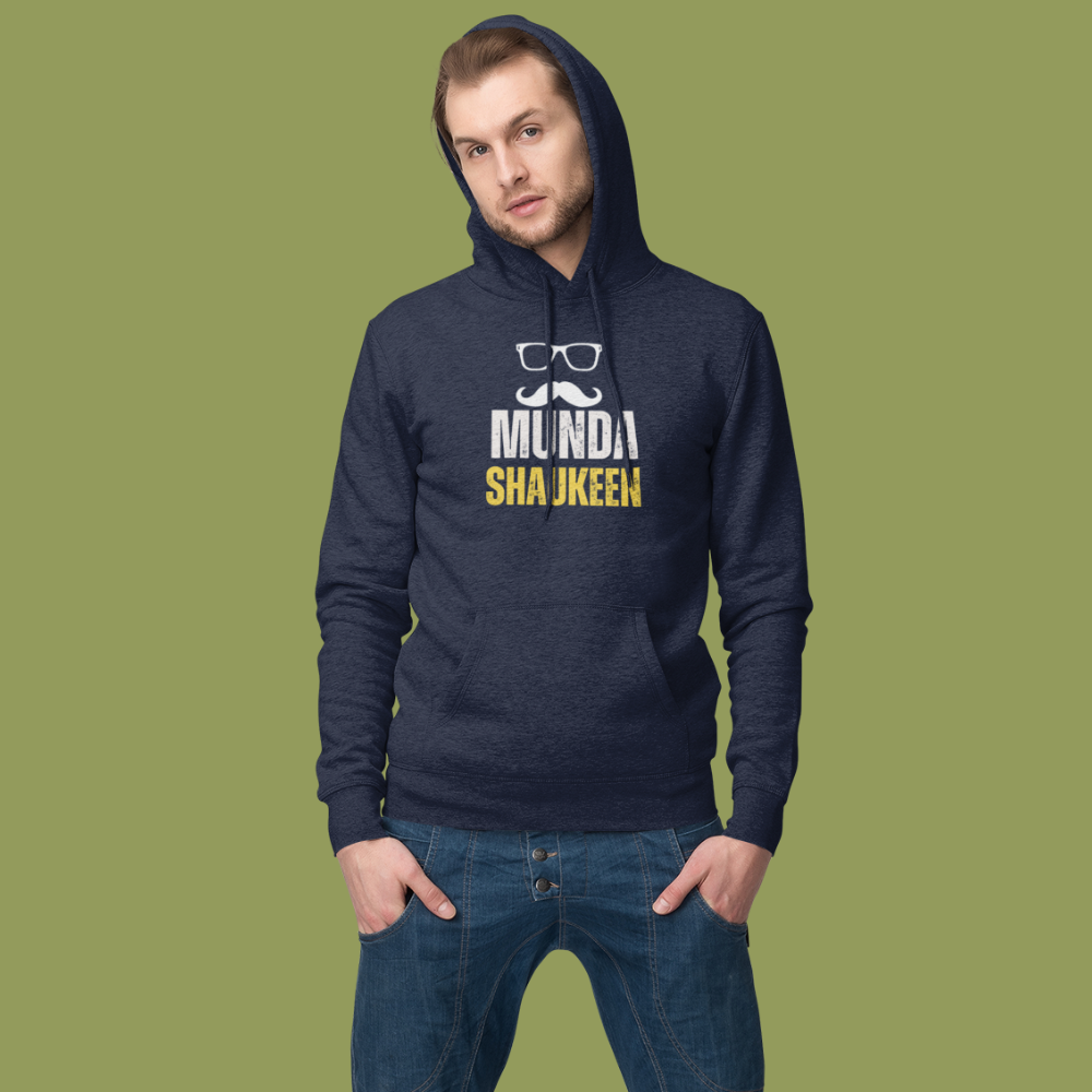 Munda Shaukeen | Unisex Heavy Blend⢠Hooded Sweatshirt - ThePrintMasters
