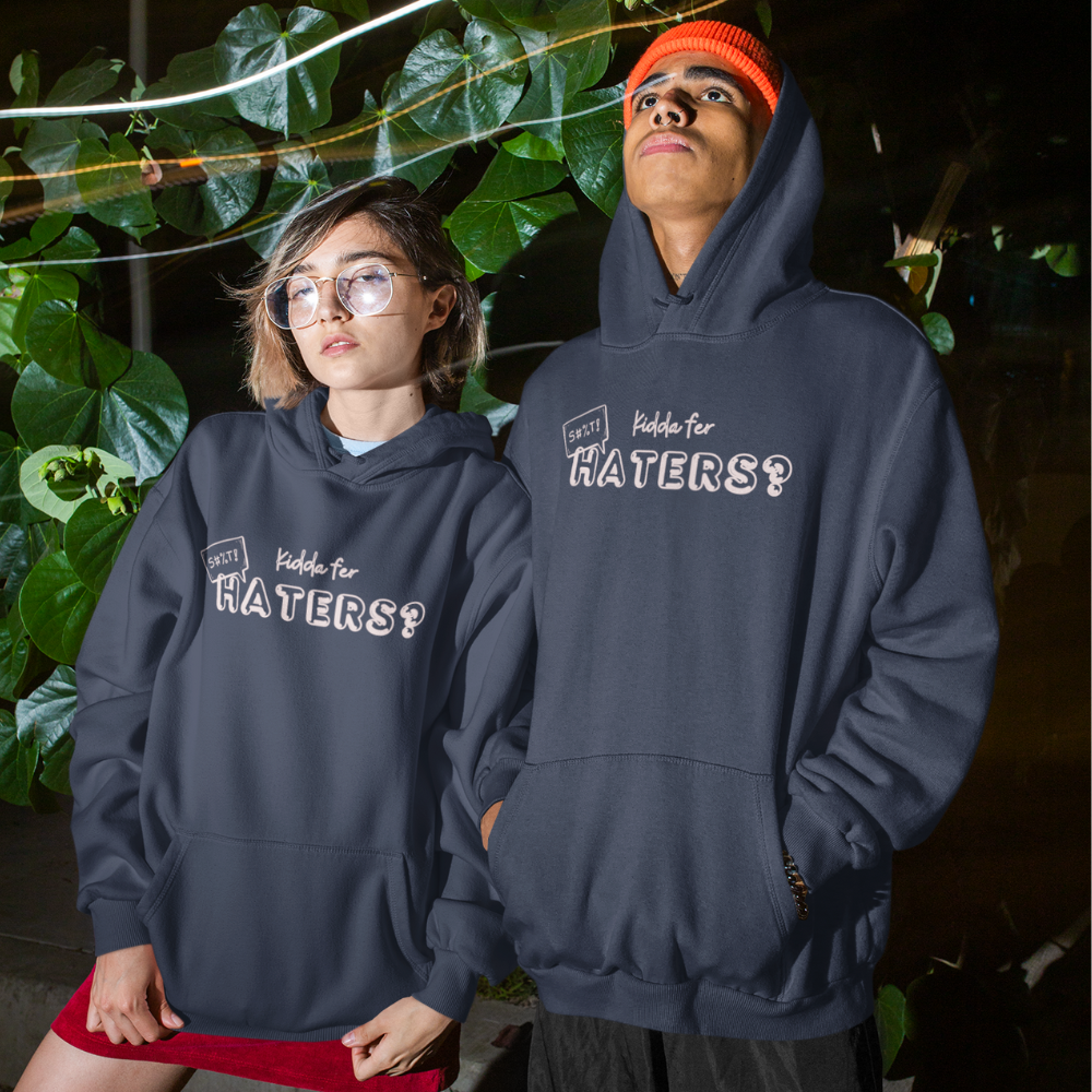 Kidda Fer Haters? | Unisex Heavy Blend⢠Hooded Sweatshirt - ThePrintMasters