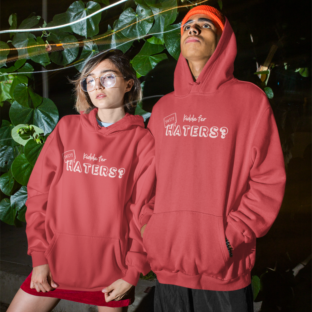 Kidda Fer Haters? | Unisex Heavy Blend⢠Hooded Sweatshirt - ThePrintMasters