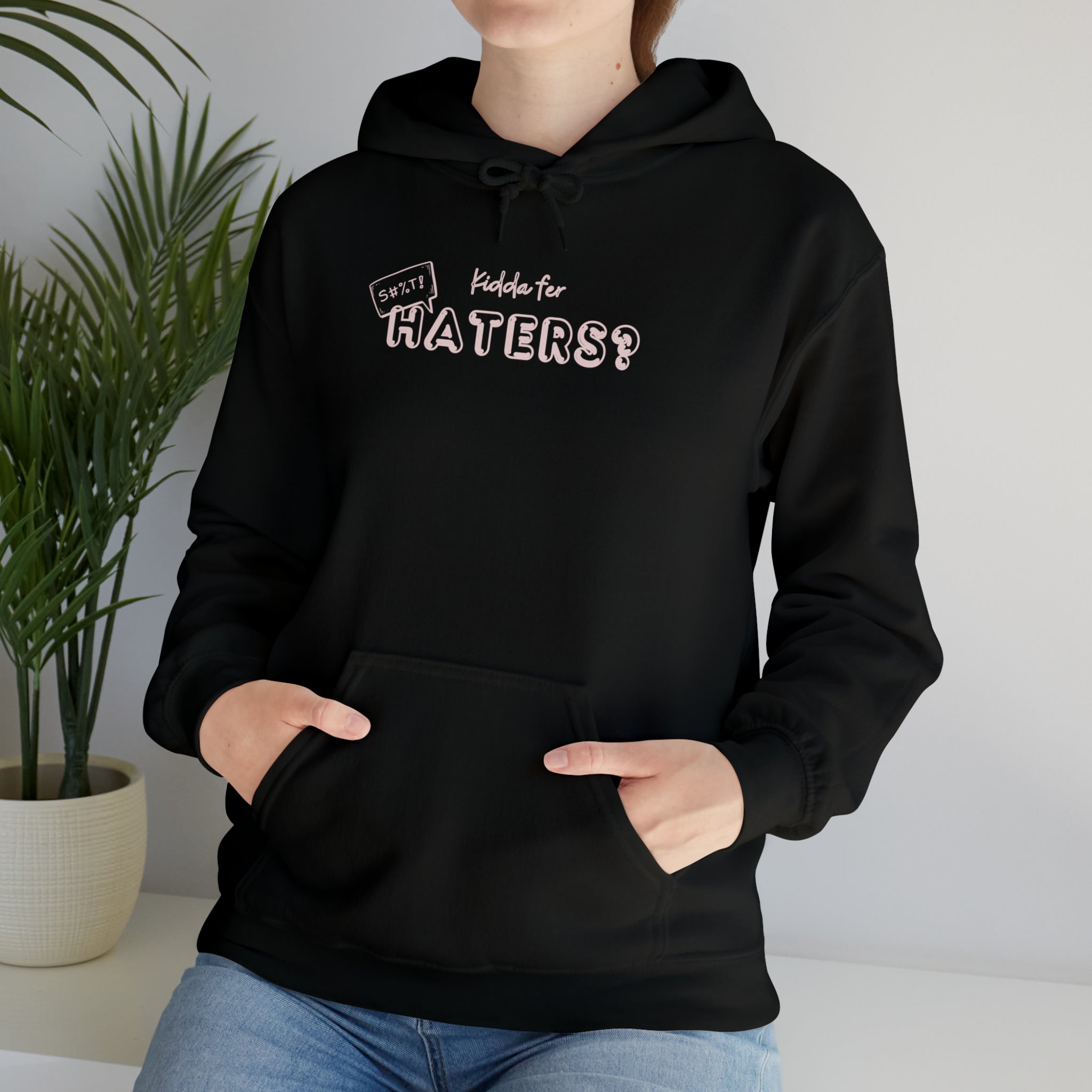 Kidda Fer Haters? | Unisex Heavy Blend™ Hooded Sweatshirt - ThePrintMasters