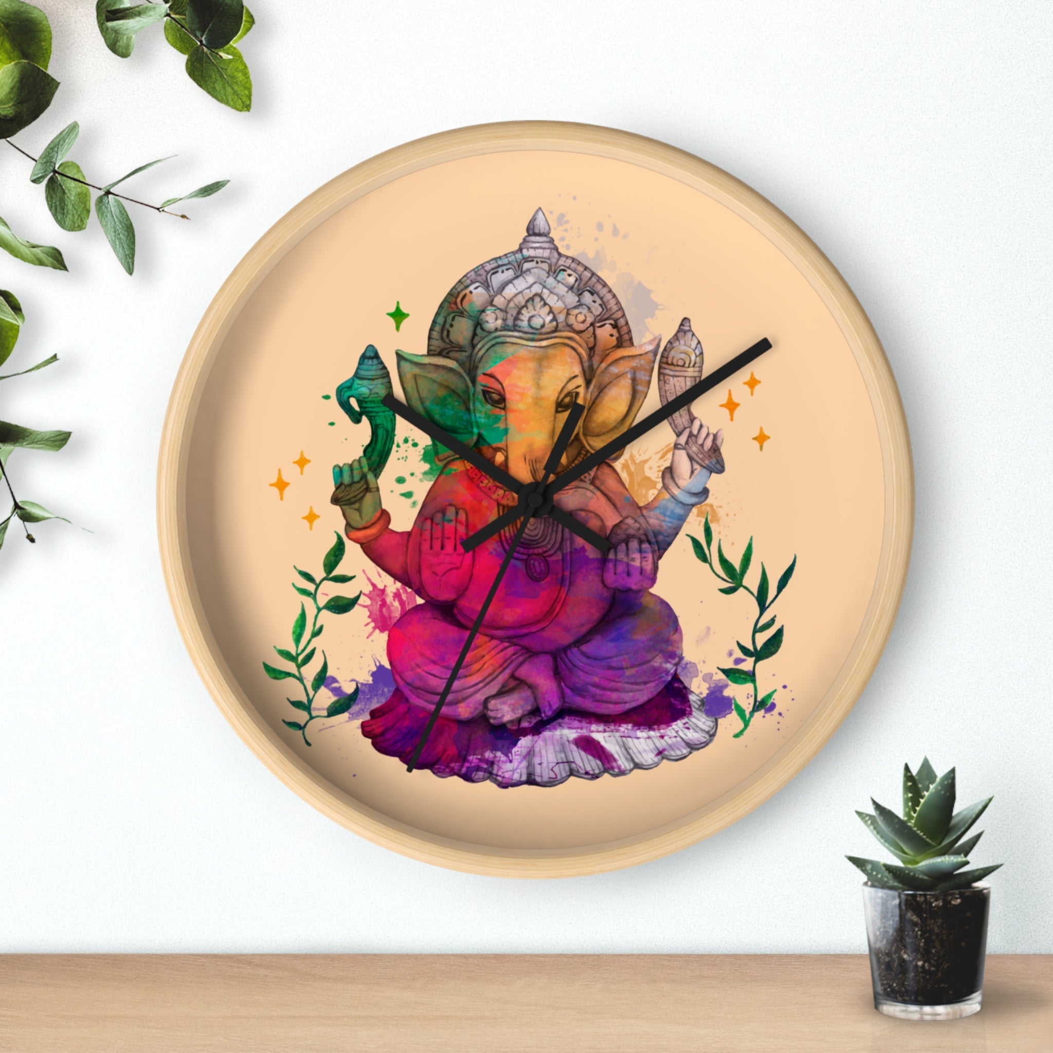 Ganesha | Wall Clock - ThePrintMasters - ThePrintMasters