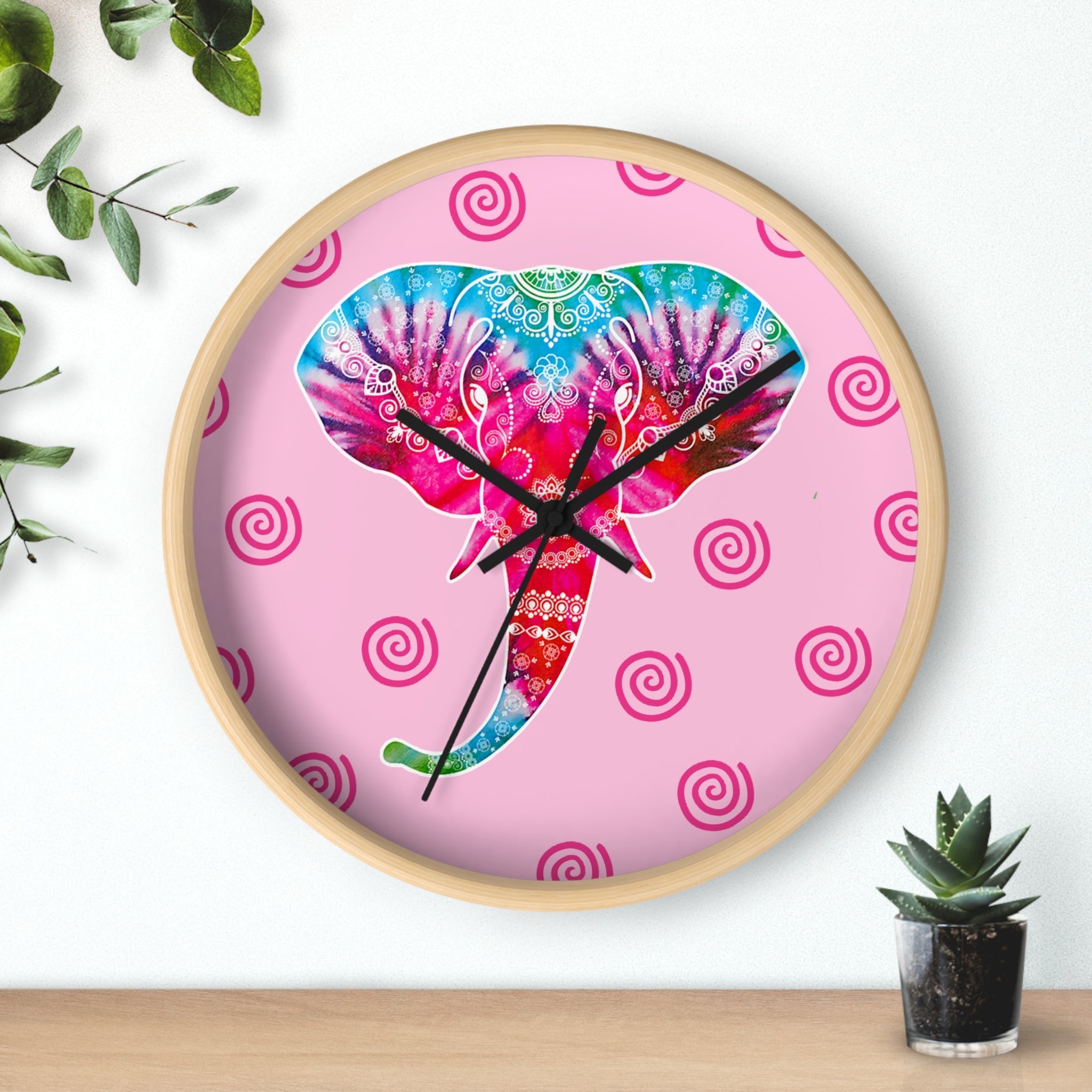 Majestic Elephant | Wall Clock - ThePrintMasters - ThePrintMasters