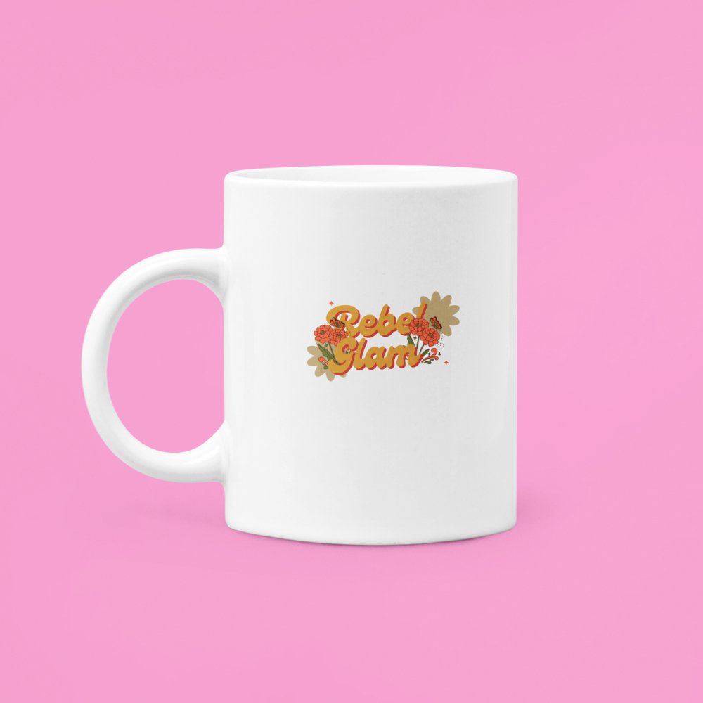 Rebel Glam | Ceramic Mug 11oz - ThePrintMasters - ThePrintMasters