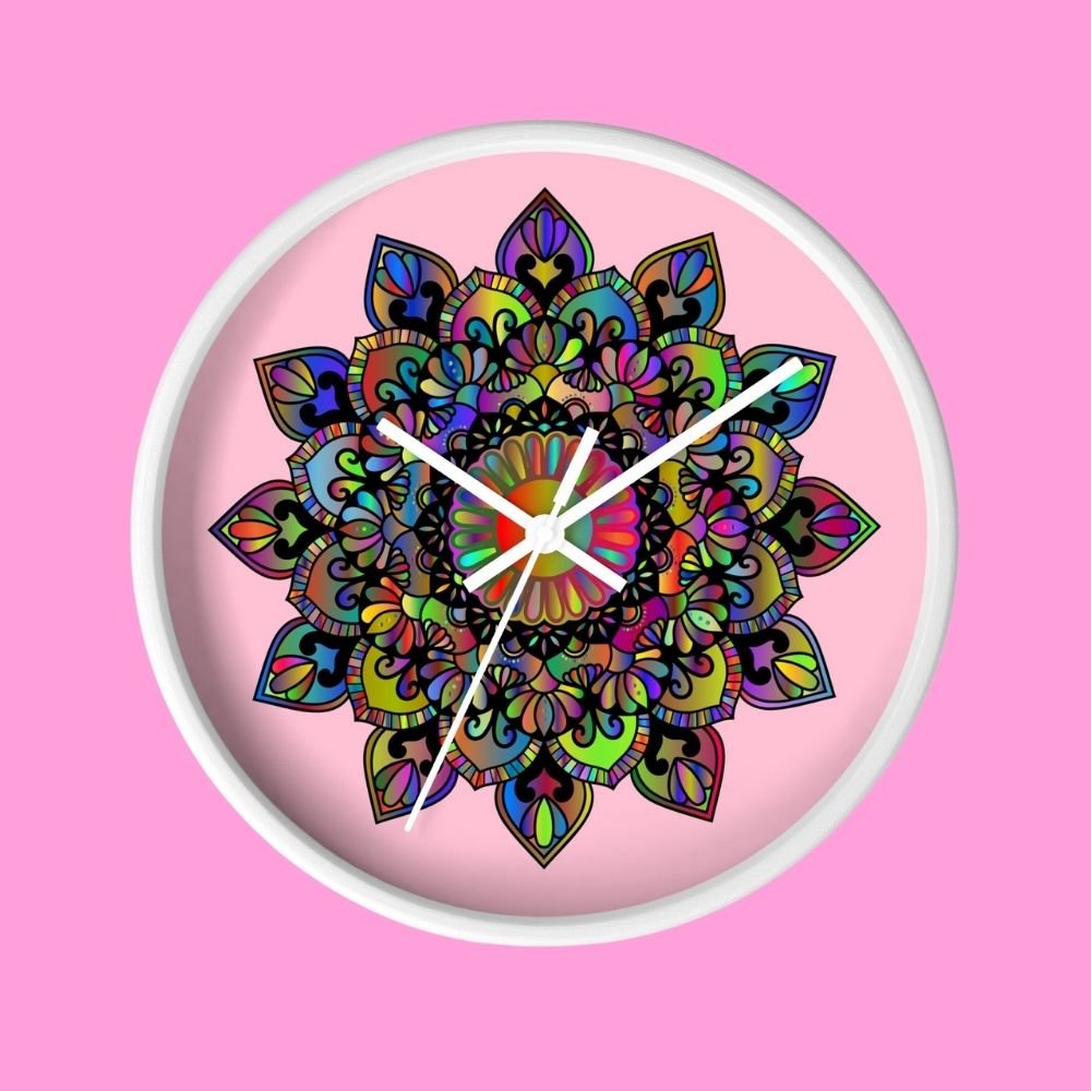 Star Mandala | Wall Clock - ThePrintMasters - ThePrintMasters