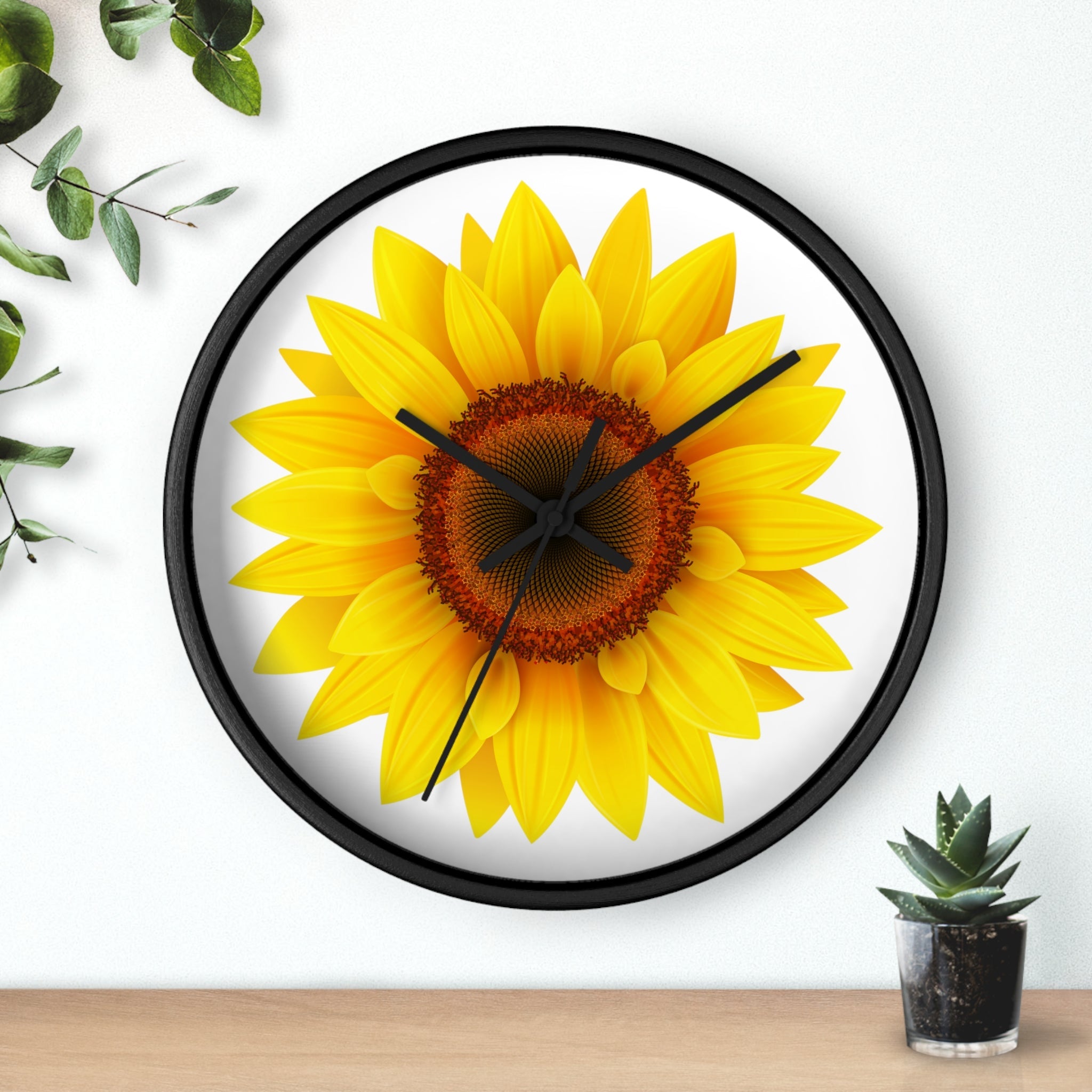 Sunny Glow Clock | Aesthetic Wall Clock - ThePrintMasters - ThePrintMasters