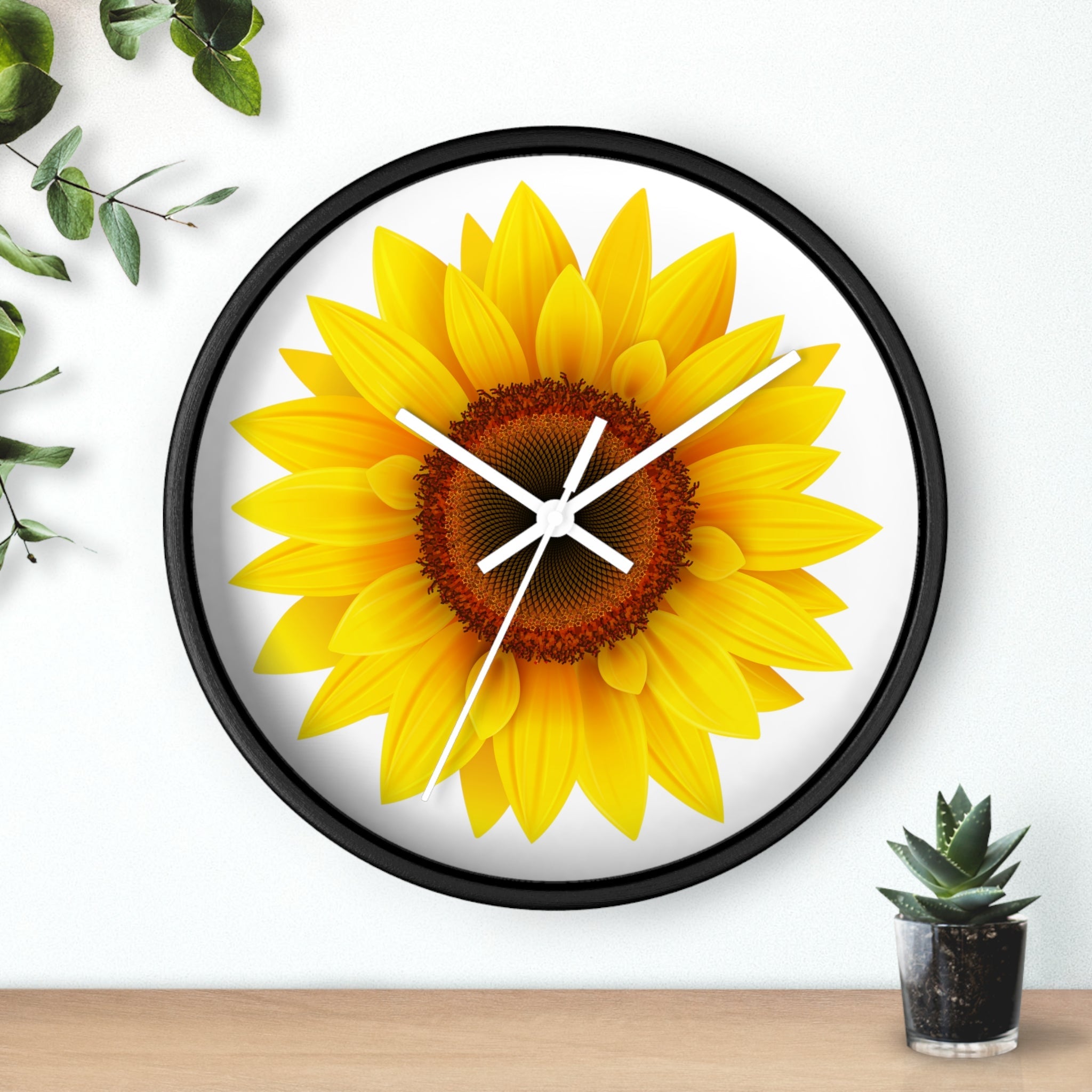 Sunny Glow Clock | Aesthetic Wall Clock - ThePrintMasters - ThePrintMasters