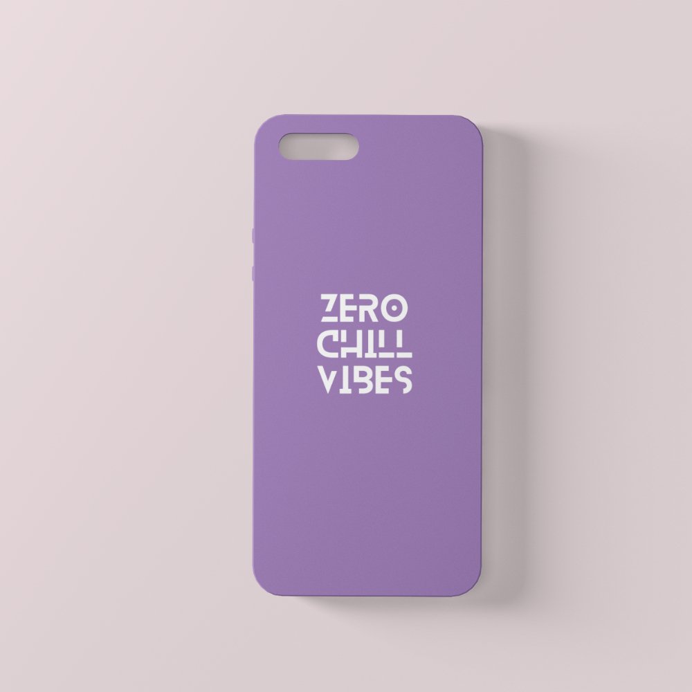 Zero Chill Vibes | Tough Phone Cases - ThePrintmasters - ThePrintMasters