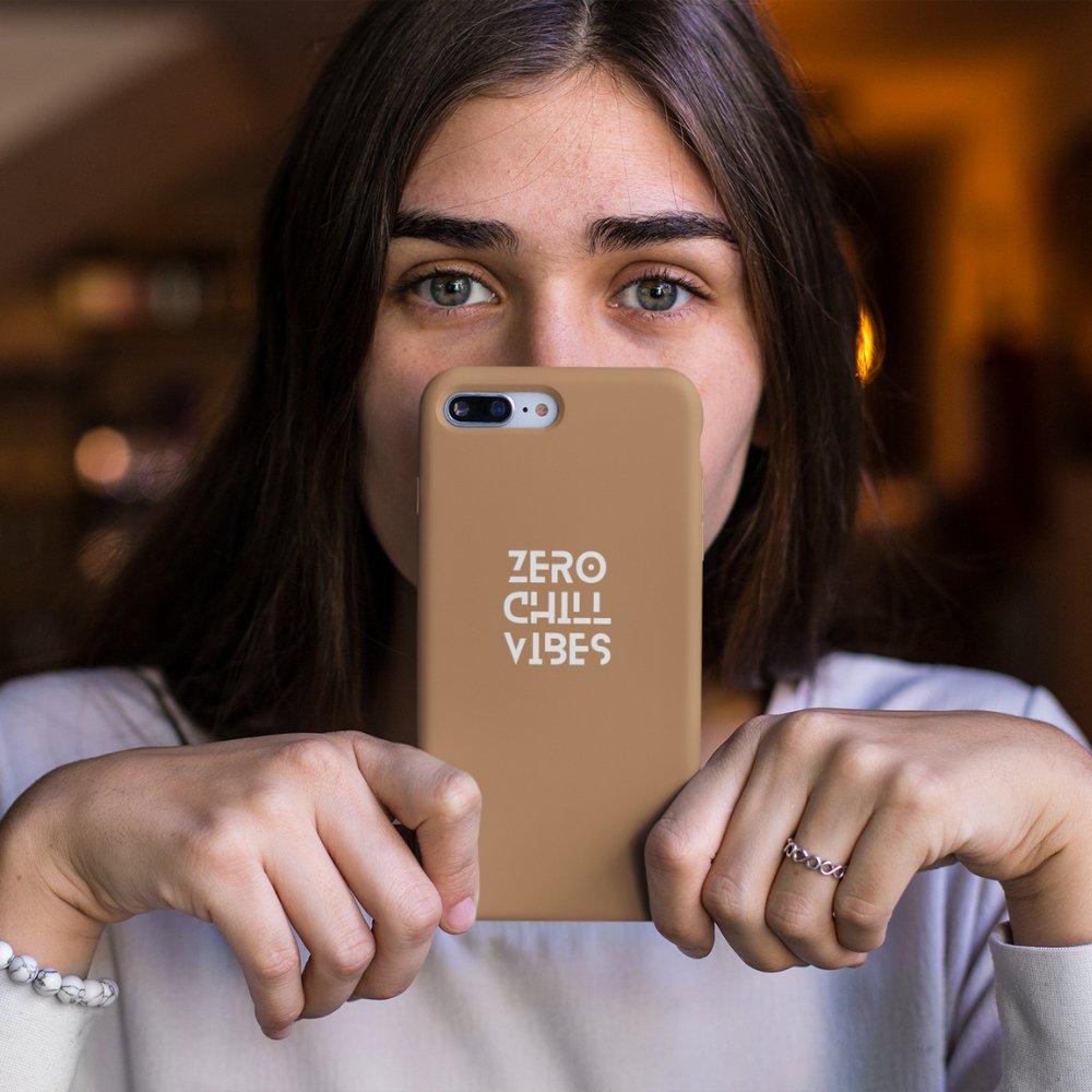 Zero Chill Vibes | Tough Phone Cases - ThePrintMasters - ThePrintMasters